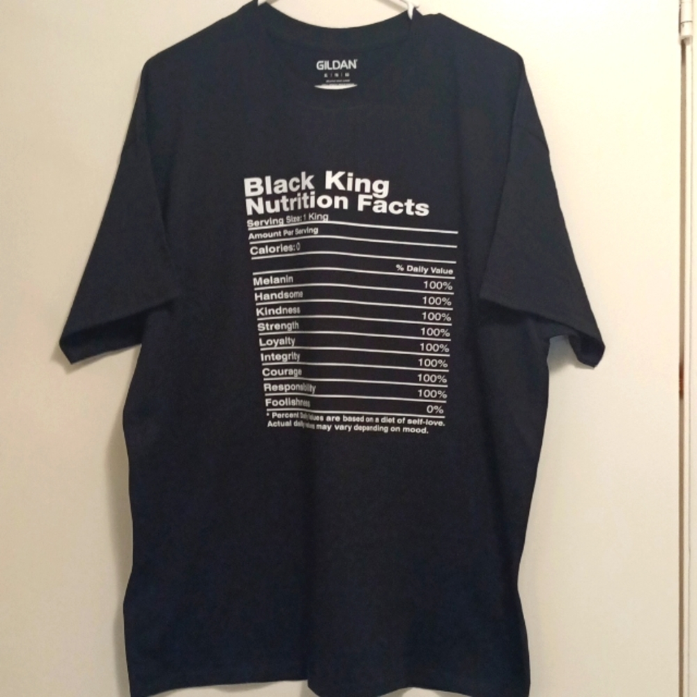 Gildan XL Black Graphic T-shirt